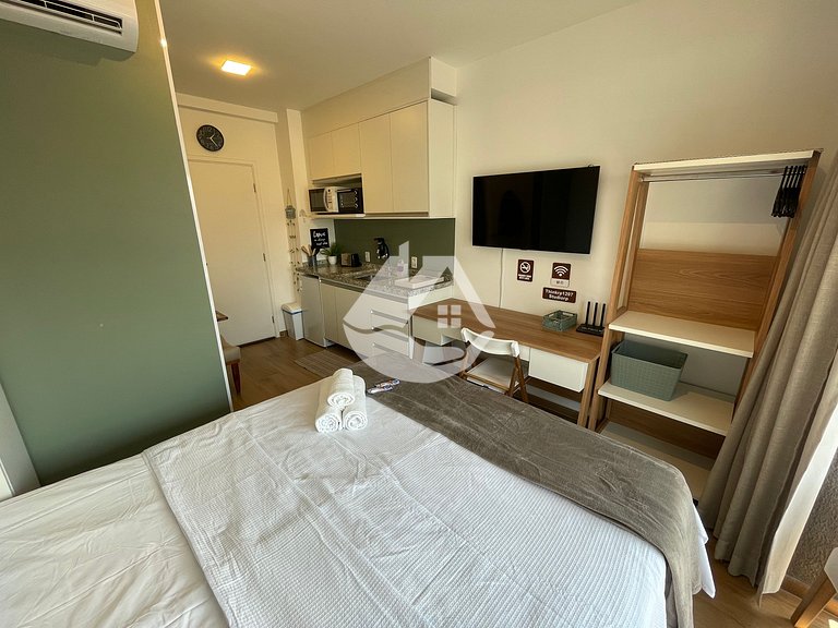 Studio aconchegante - AC - Piscina - Vila Buarque