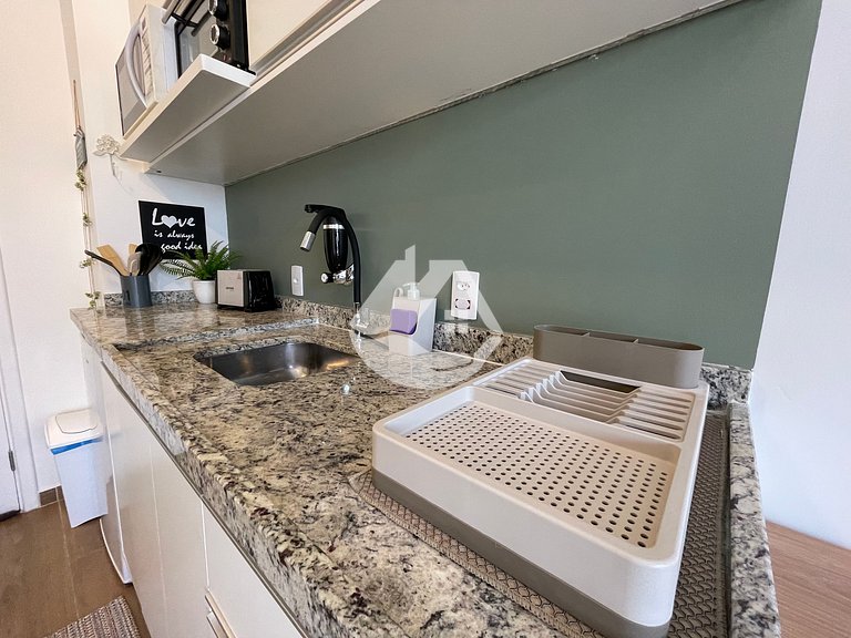 Studio aconchegante - AC - Piscina - Vila Buarque