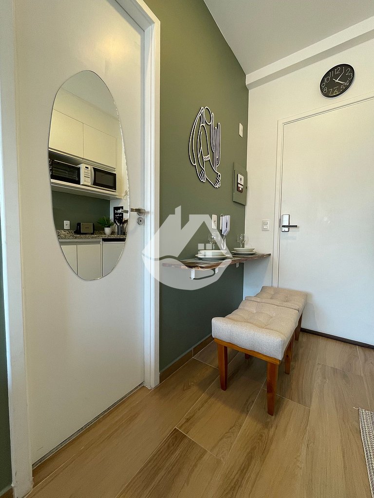 Studio aconchegante - AC - Piscina - Vila Buarque