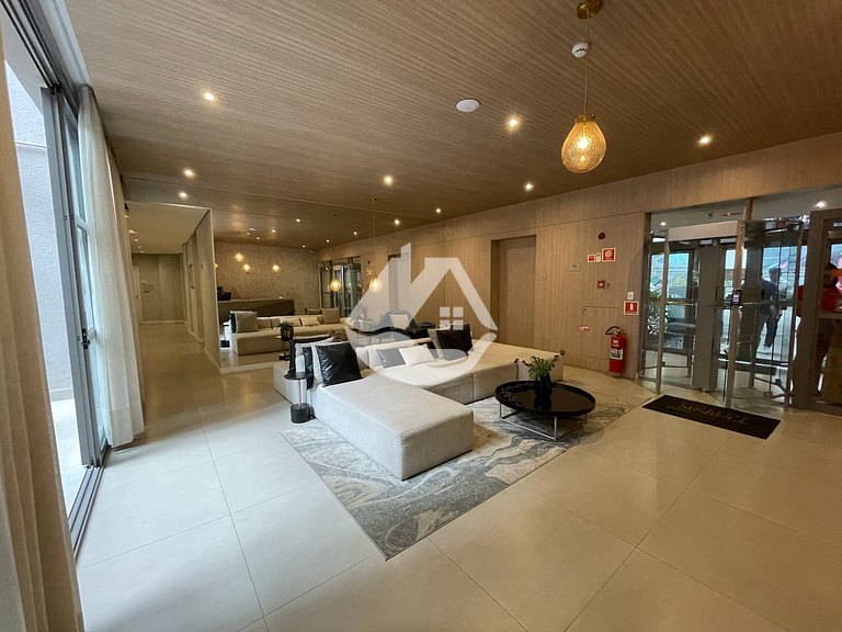 Studio com AC - Vila Buarque - Piscina no Rooftop