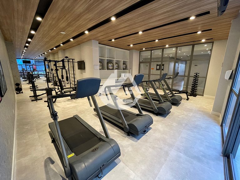 Studio with AC - Vila Buarque - Rooftop Pool