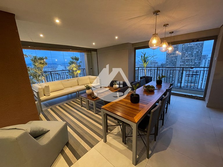 High floor studio - Rooftop pool - Vila Buarque