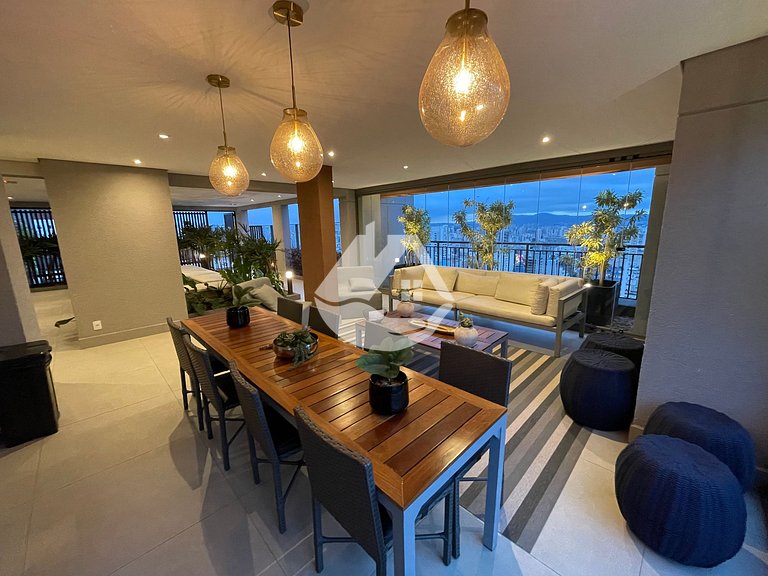 High floor studio - Rooftop pool - Vila Buarque