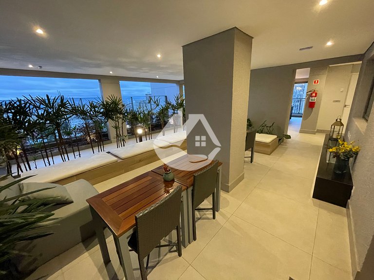 Studio Deluxe - AC - Piscina no rooftop