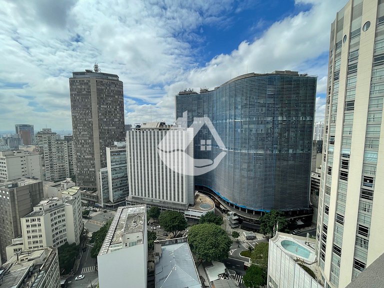 Studio Deluxe - AC - Piscina no rooftop