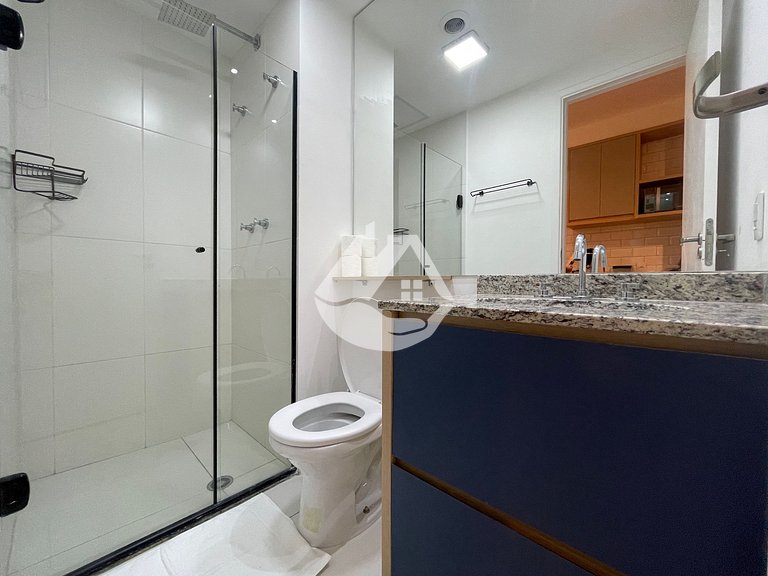 Studio with AC - Vila Buarque - Rooftop Pool