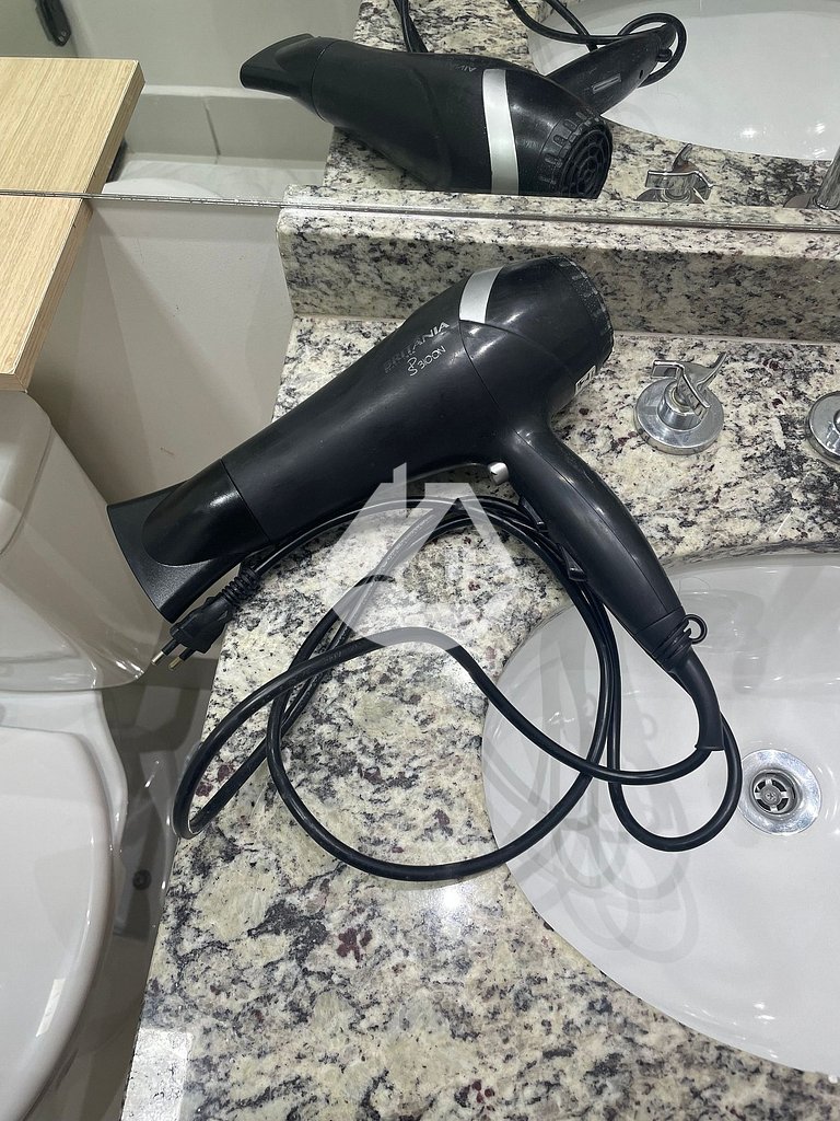 Studio com AC - Vila Buarque - Piscina no Rooftop