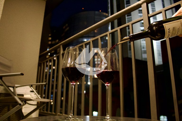 Studio Deluxe - AC - Piscina no rooftop