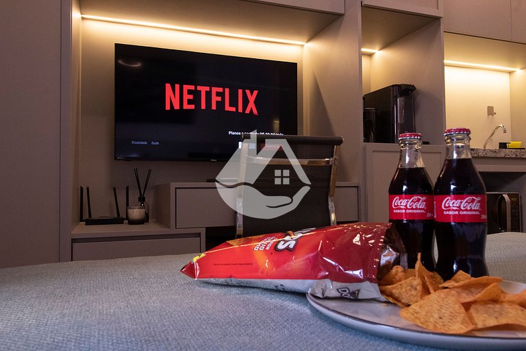 Studio Deluxe - AC - Piscina no rooftop