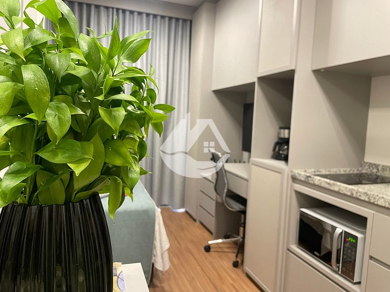 Studio Deluxe - AC - Piscina no rooftop