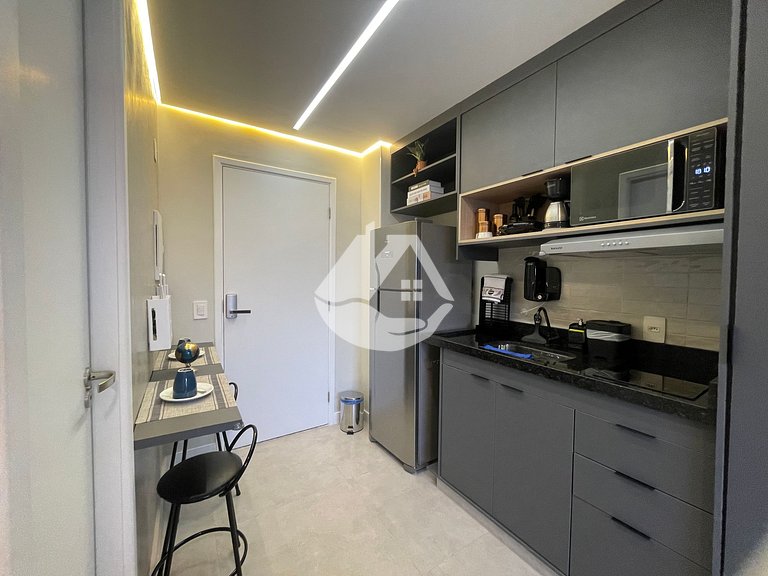 High floor studio - Rooftop pool - Vila Buarque