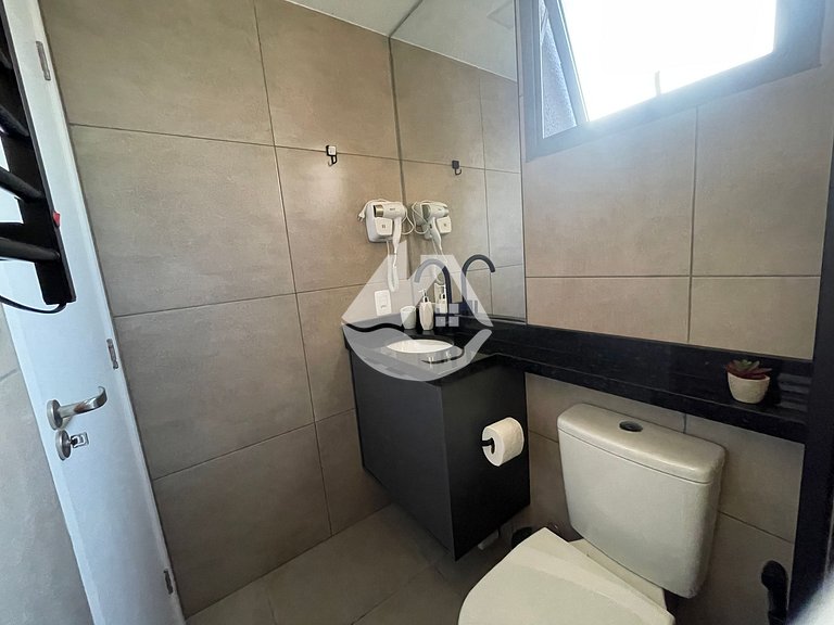 Estudio en planta alta - Piscina en la azotea - Vila Buarque