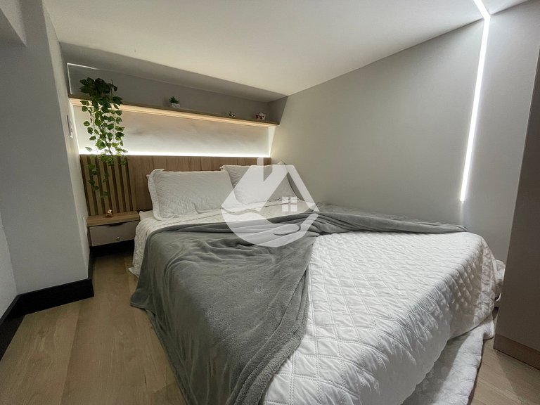 Loft com pé direito Alto - Perto do metrô Brooklin