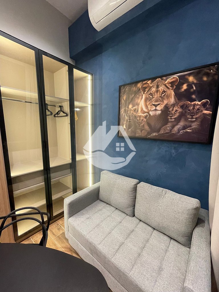 Loft con techos altos - metro de Brooklin