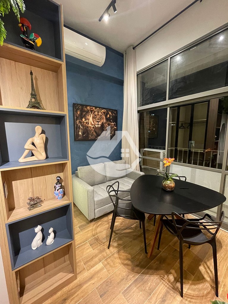 Loft com pé direito Alto - Perto do metrô Brooklin