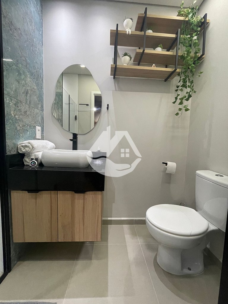 Loft com pé direito Alto - Perto do metrô Brooklin