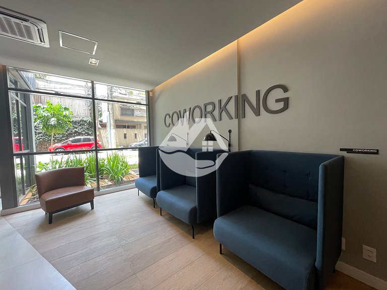 Loft com pé direito Alto - Perto do metrô Brooklin