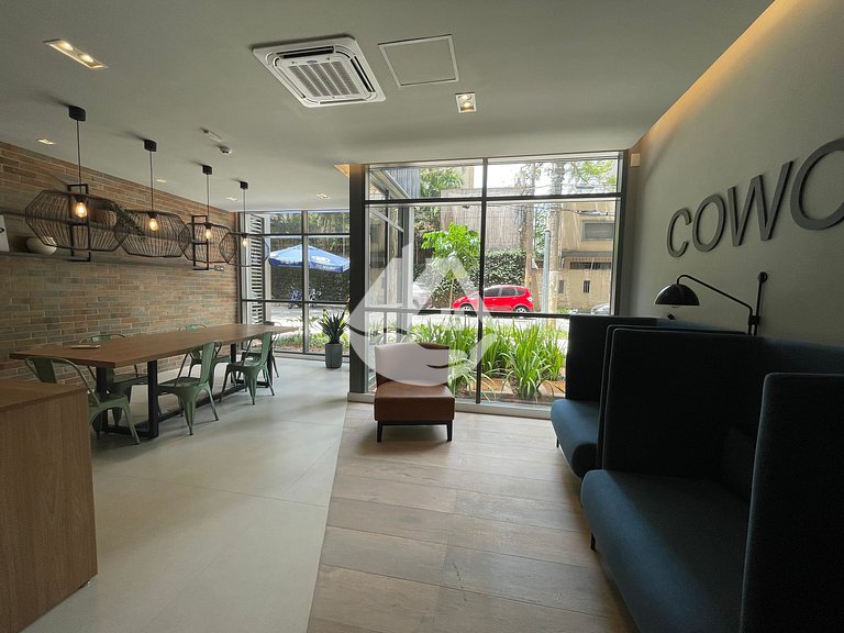 Loft com pé direito Alto - Perto do metrô Brooklin