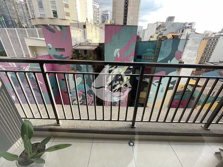Studio Completo - Piscina no rooftop