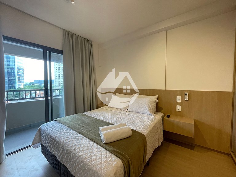 Full studio - 3 minutes from the subway Faria Lima
