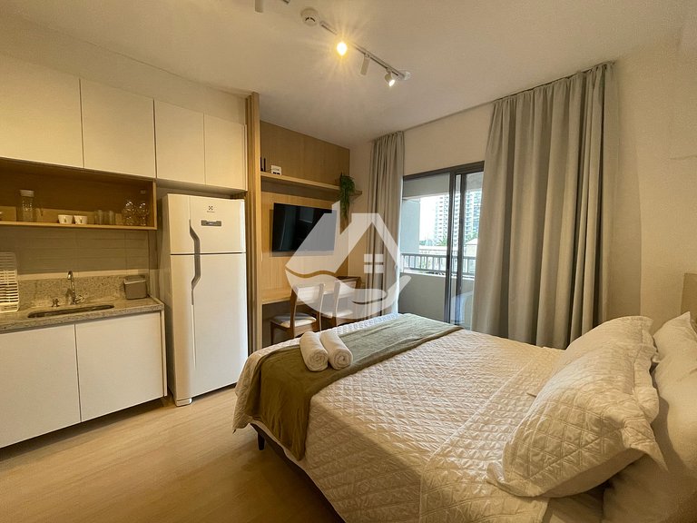 Full studio - 3 minutes from the subway Faria Lima