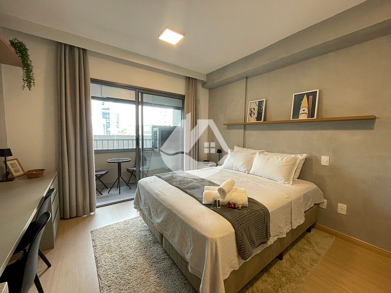 Modern and complete studio - Faria Lima