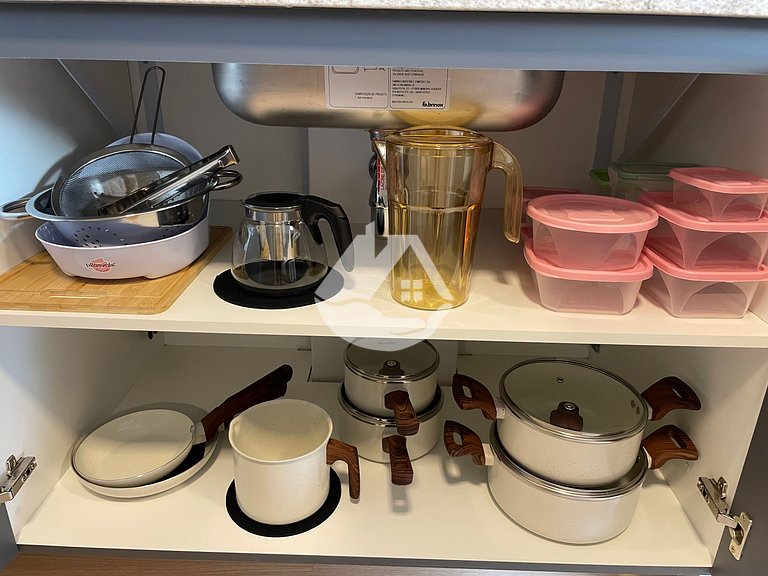 Modern and complete studio - Faria Lima