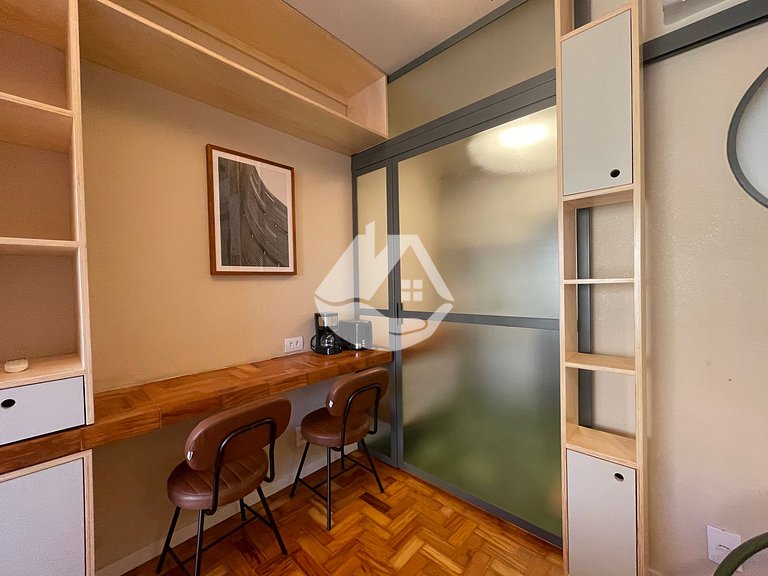 Studio Completo - Piscina Rooftop