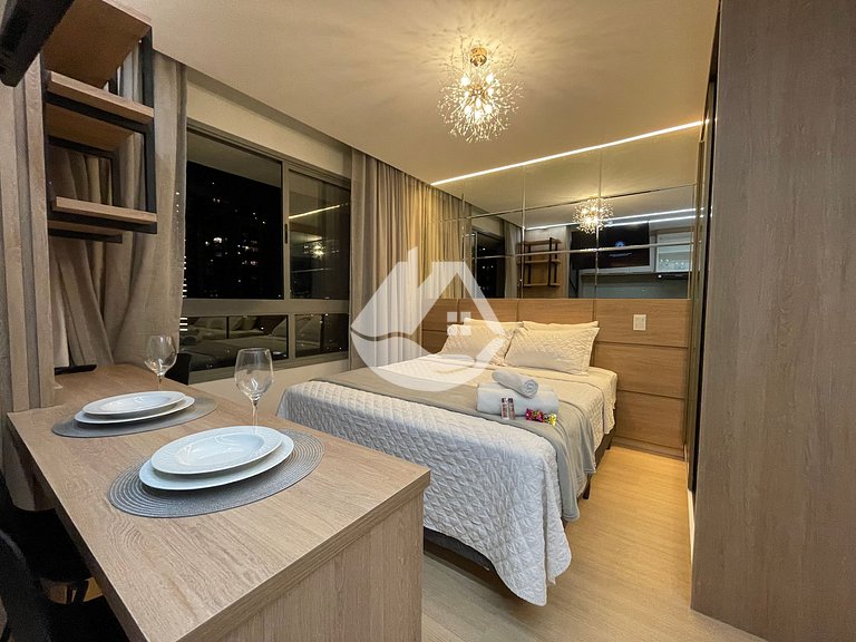 Studio completo com piscina - Pinheiros
