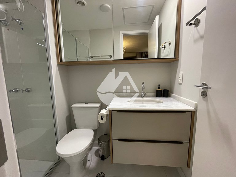 Studio completo com piscina - Pinheiros