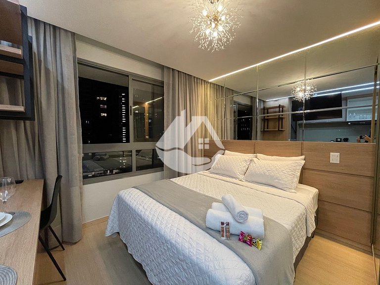 Studio completo com piscina - Pinheiros
