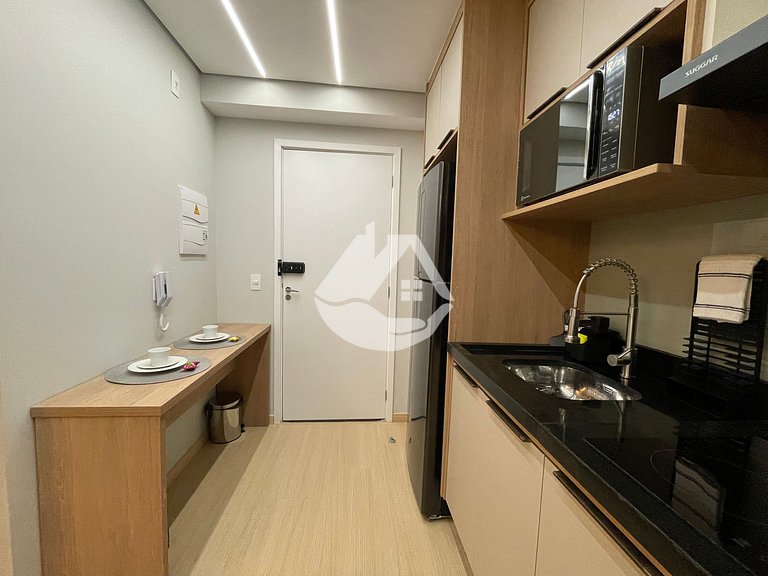 Studio completo com piscina - Pinheiros
