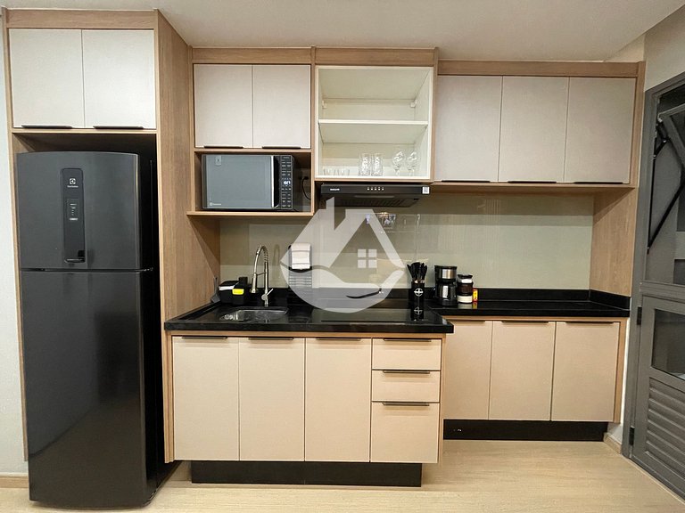 Studio completo com piscina - Pinheiros