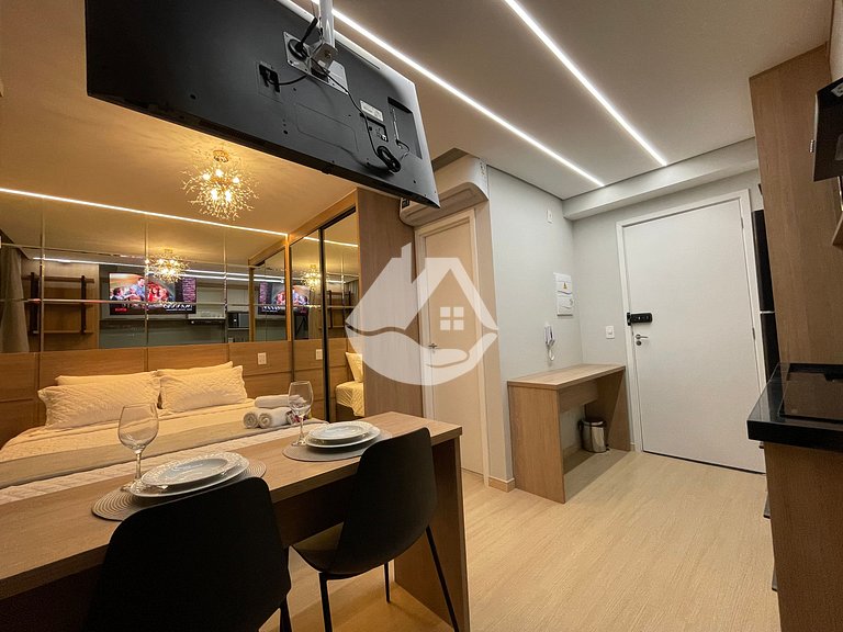 Studio completo com piscina - Pinheiros