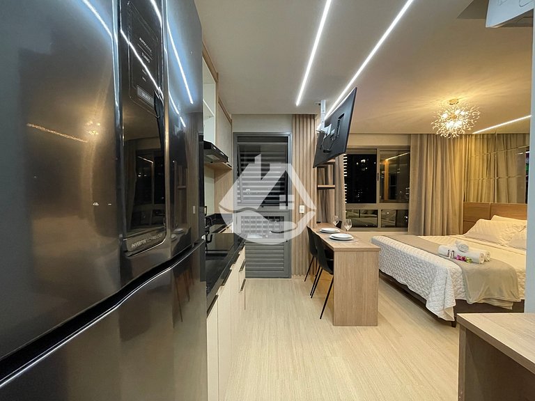Studio completo com piscina - Pinheiros