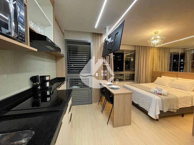 Studio completo com piscina - Pinheiros