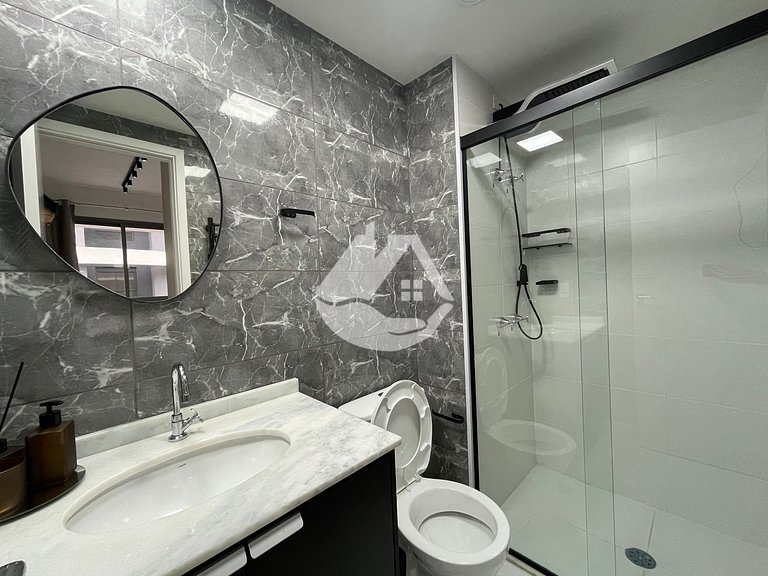 Studio completo com piscina - Pinheiros