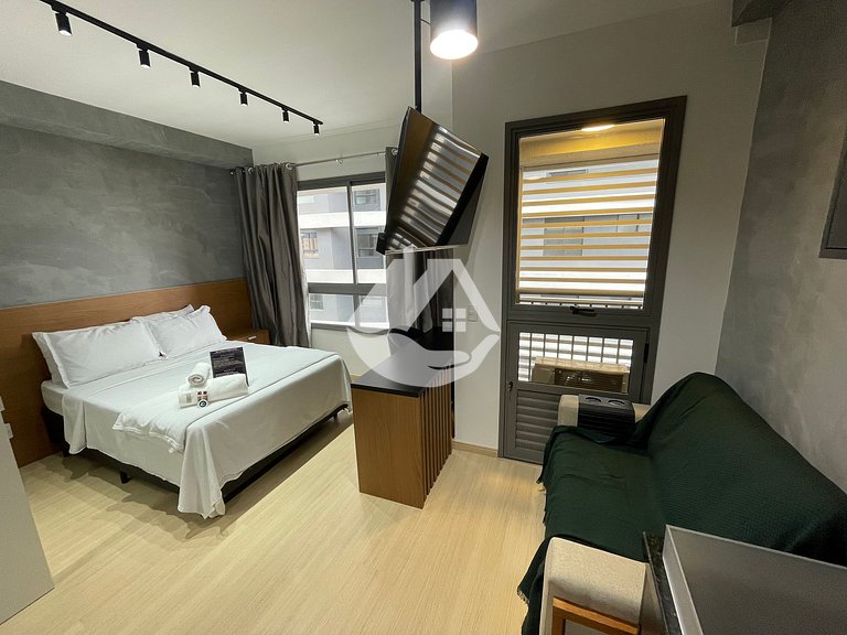 Studio completo com piscina - Pinheiros