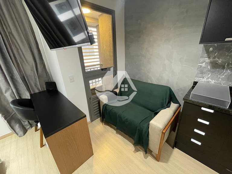 Studio completo com piscina - Pinheiros