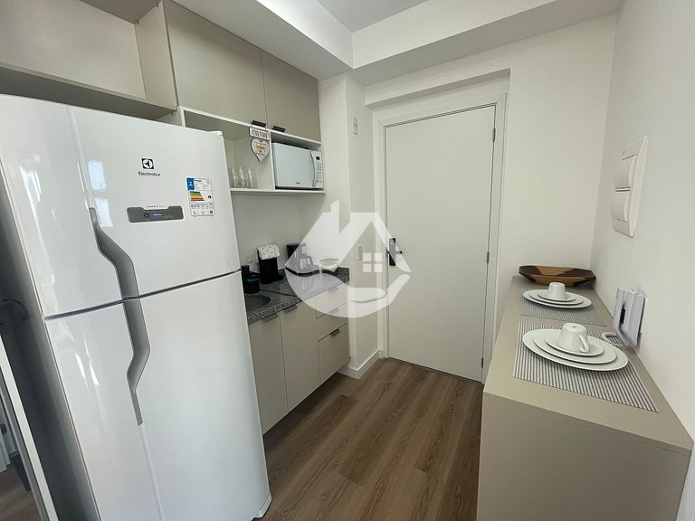 Estudio acogedor - Piso alto - AC - Santo Amaro