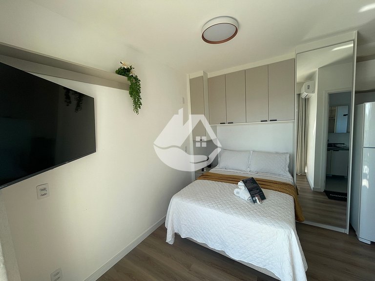 Studio aconchegante - Andar alto - AC -Santo Amaro