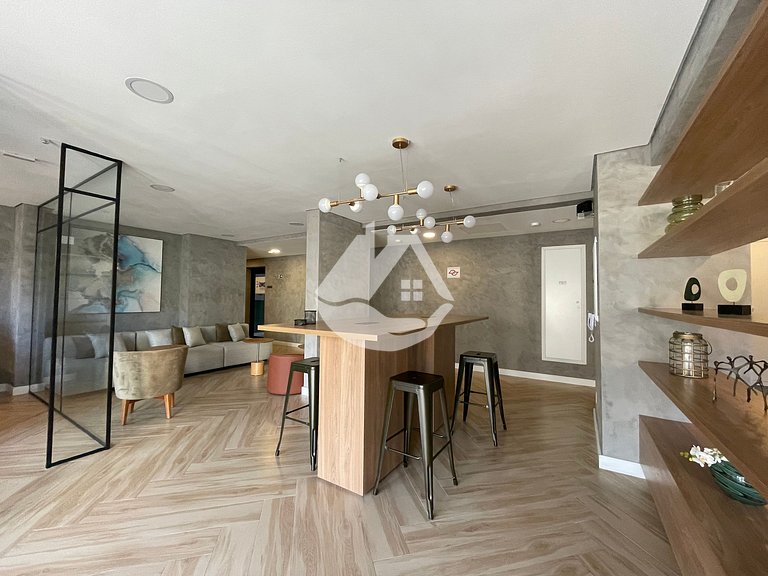 Cozy studio - High floor - AC - Santo Amaro