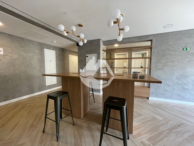 Cozy studio - High floor - AC - Santo Amaro