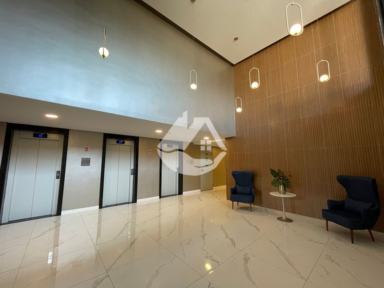 Cozy studio - High floor - AC - Santo Amaro