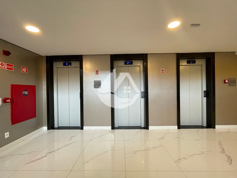 Estudio acogedor - Piso alto - AC - Santo Amaro