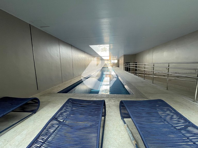 Studio aconchegante - Andar alto - AC -Santo Amaro