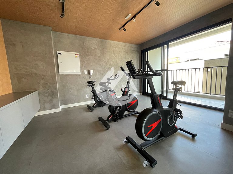 Estudio acogedor - Piso alto - AC - Santo Amaro