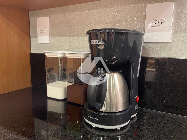 Estudio moderno y equipado en Consolação