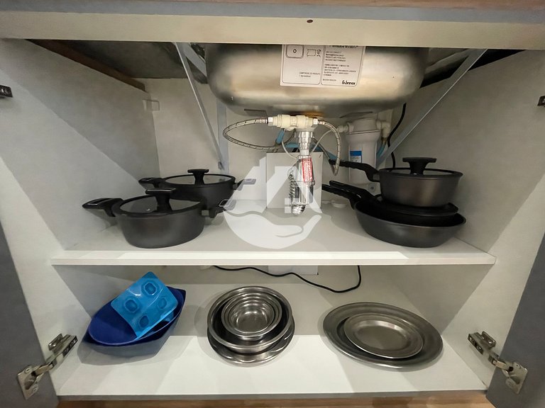 Estudio completo con piscina - Pinheiros