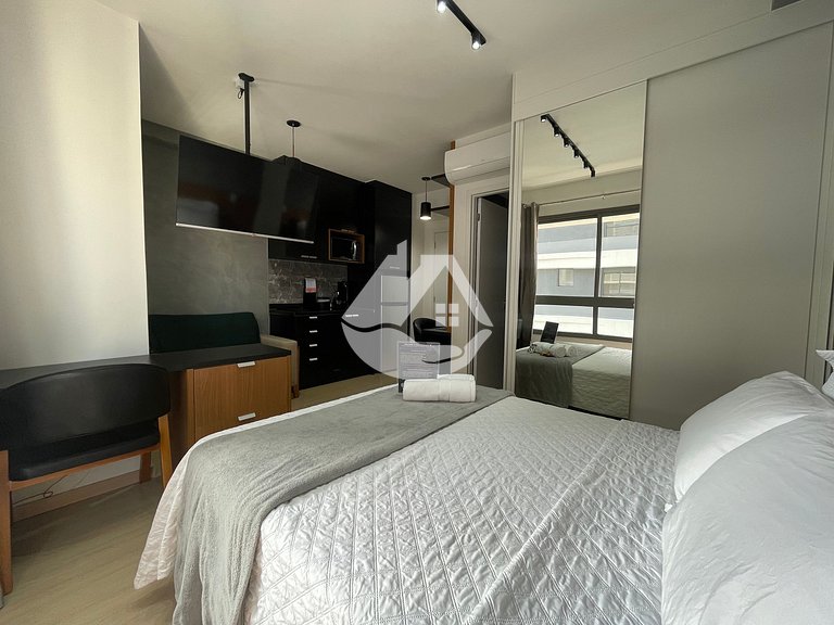 Studio completo com piscina - Pinheiros
